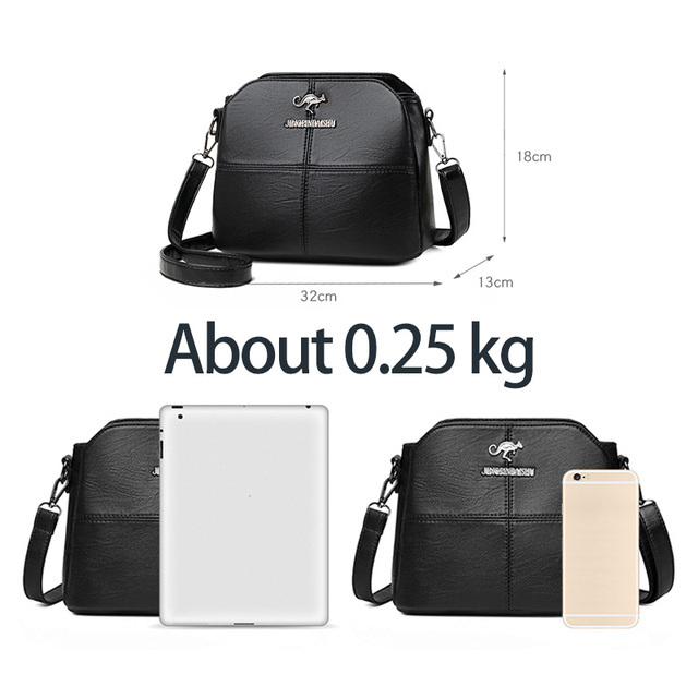 OLSITTI Luksusowa torba na ramię z wysokiej jakości skóry PU dla kobiet - Wianko - 5