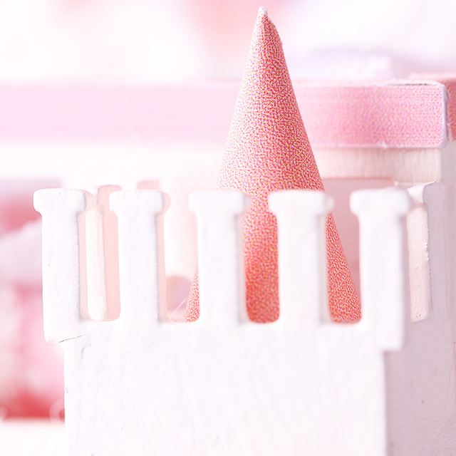 Meble domowe dla lalek DIY miniaturowe 3D drewniane miniatury zabawki zamek księżniczki model dla dzieci dziewczęta urodziny prezenty - Wianko - 14