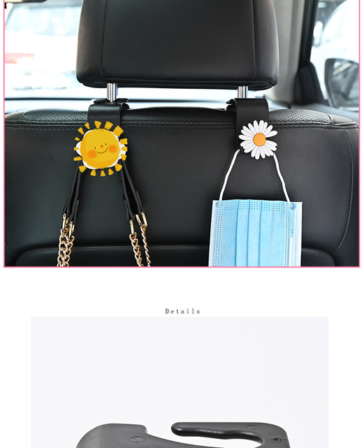 Haczyki na klamkę dekoracyjne Seat z wzorem samochodów i zwierząt - Wianko - 10