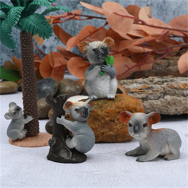 Nowy model figurki imitującej krowę, kurczaka, kaczkę, koalę, świnie, owcę i kangura - zabawka edukacyjna dla dzieci (Dinozaury) - Wianko - 10