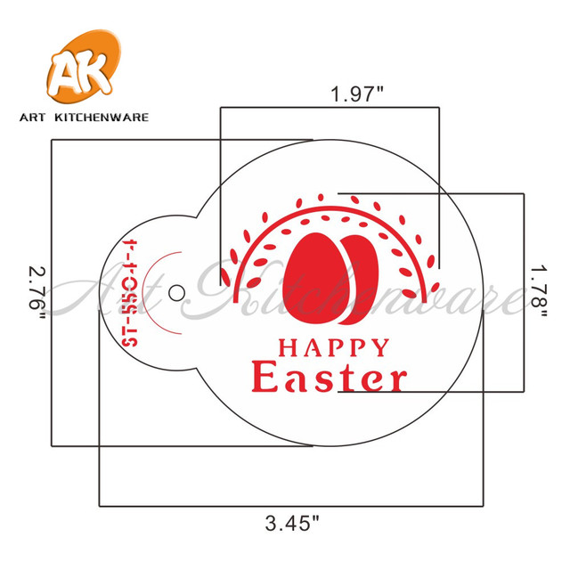 Formy do ciast: Zestaw 5 wesołych świątecznych foremek na ciasteczka Bunny & Egg Cupcake z wzorem koronkowym do kuchni - Wianko - 5