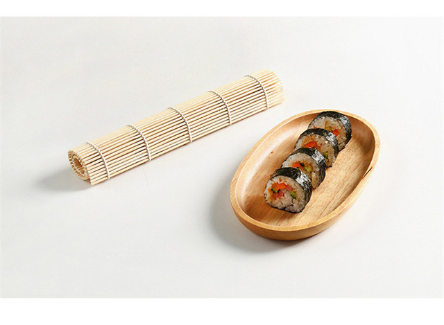 Ręczny wałek do sushi - bambusowy, idealny do przygotowywania rolli sushi i gimbab (Tytuł dopracowany na finalną wersję może brzmieć: Wałek do sushi bambusowy - ręcznie robiony, idealny do przygotowywania rolli sushi i gimbab) - Wianko - 8