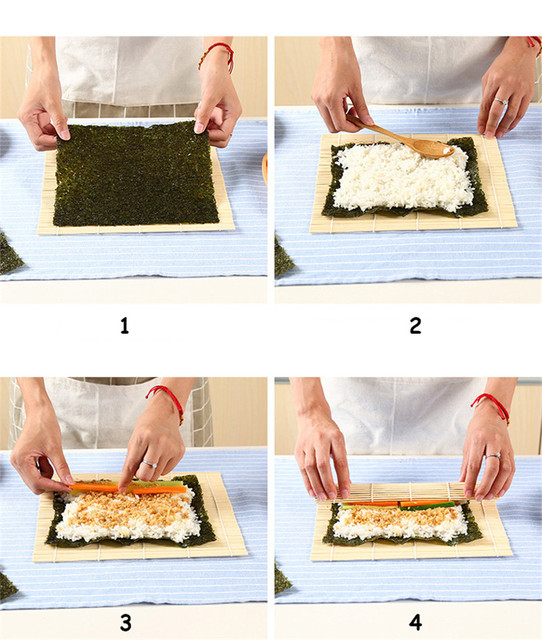 Ręczny wałek do sushi - bambusowy, idealny do przygotowywania rolli sushi i gimbab (Tytuł dopracowany na finalną wersję może brzmieć: Wałek do sushi bambusowy - ręcznie robiony, idealny do przygotowywania rolli sushi i gimbab) - Wianko - 12