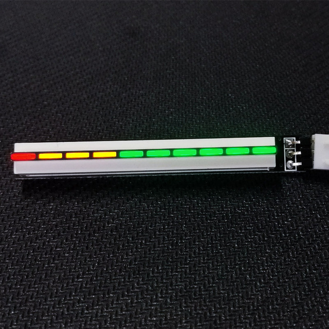 Kolorowe muzykalne oświetlenie USB 5V z wskaźnikiem poziomu dźwięku, dynamicznym spektrum i nastrojowym światłem - Wianko - 2