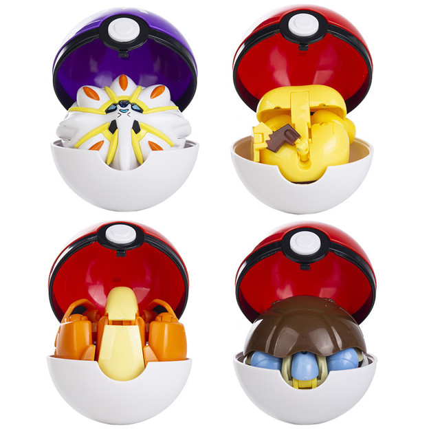 Pokemon 9 stylów - oryginalne zabawki deformacji z postaciami Pikachu, Mewtwo i Charizard - model kieszonkowego potwora z anime dla dzieci - Wianko - 14
