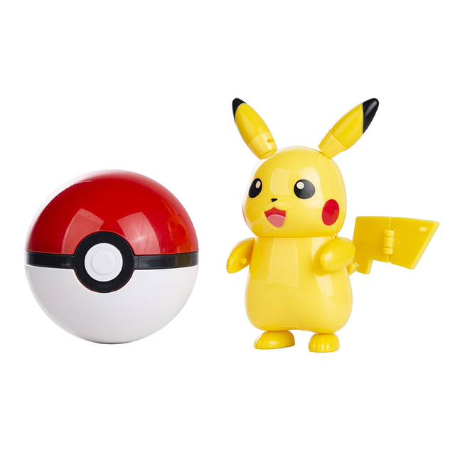 Pokemon 9 stylów - oryginalne zabawki deformacji z postaciami Pikachu, Mewtwo i Charizard - model kieszonkowego potwora z anime dla dzieci - Wianko - 23