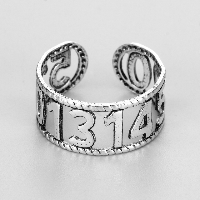 Pierścień w stylu vintage z punkowym krzyżem, srebrny kolor, regulowane, dla kobiet i mężczyzn - Wianko - 9