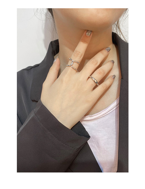 Pierścień ślubny dla kobiet z pozłacanym 18K prawdziwym złotem i srebrem 925 w europejskim i amerykańskim stylu - Wianko - 9