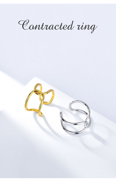 Pierścień ślubny dla kobiet z pozłacanym 18K prawdziwym złotem i srebrem 925 w europejskim i amerykańskim stylu - Wianko - 6