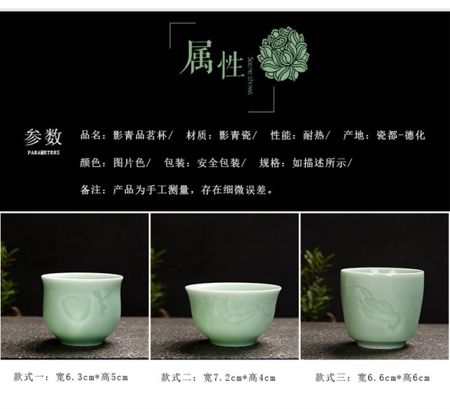 Kubek ceramiczny do herbaty w kolorze niebiesko-białym, ręcznie wykonany z delikatnym wzorem lotosu - Wianko - 7