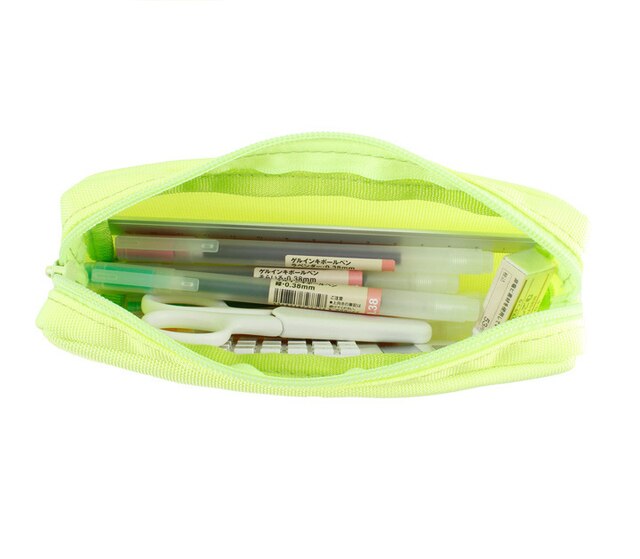 Trousse Scolaire piórnik jednokolorowy, czarny, do artykułów szkolnych - Wianko - 27