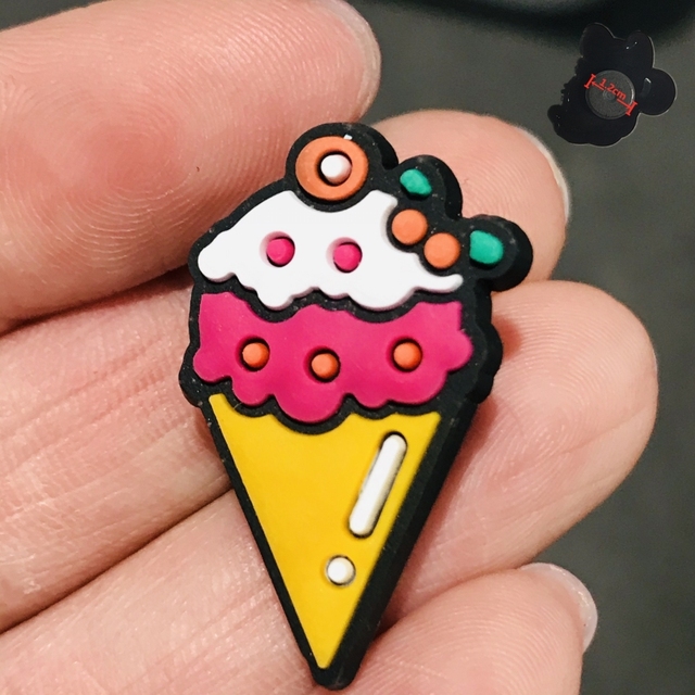 Magnesy na lodówkę pcv Cute Cartoon 50 szt. - lody, sushi, hot dog, donut, arbuz - Wianko - 17