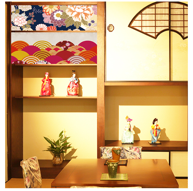 Japońska dekoracyjna zasłona Noren do drzwi - wisząca kurtyna krótka dla restauracji i sklepu - ściereczka kuchenna - Wianko - 15