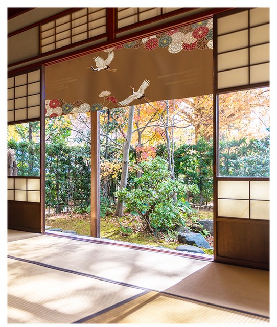 Japońska dekoracyjna zasłona Noren do drzwi - wisząca kurtyna krótka dla restauracji i sklepu - ściereczka kuchenna - Wianko - 16