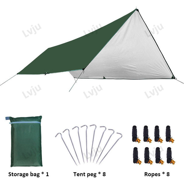 Namiot kempingowy deszczowy LVJU 10x20ft 3x6m do wędkowania, pikników i przygód - Wianko - 1