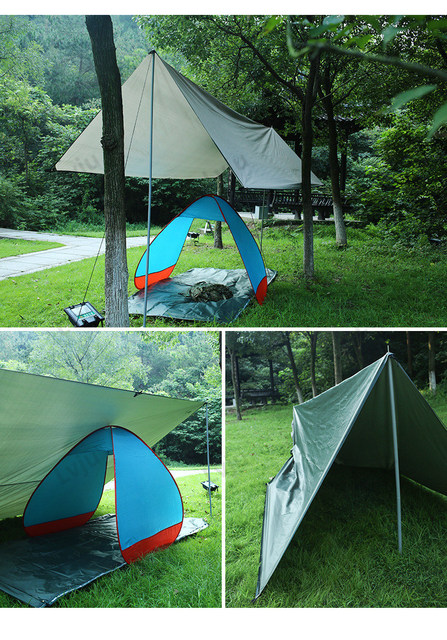 Namiot kempingowy deszczowy LVJU 10x20ft 3x6m do wędkowania, pikników i przygód - Wianko - 7