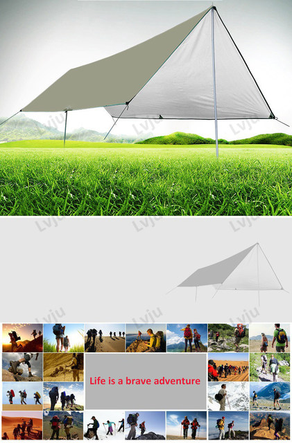 Namiot kempingowy deszczowy LVJU 10x20ft 3x6m do wędkowania, pikników i przygód - Wianko - 8
