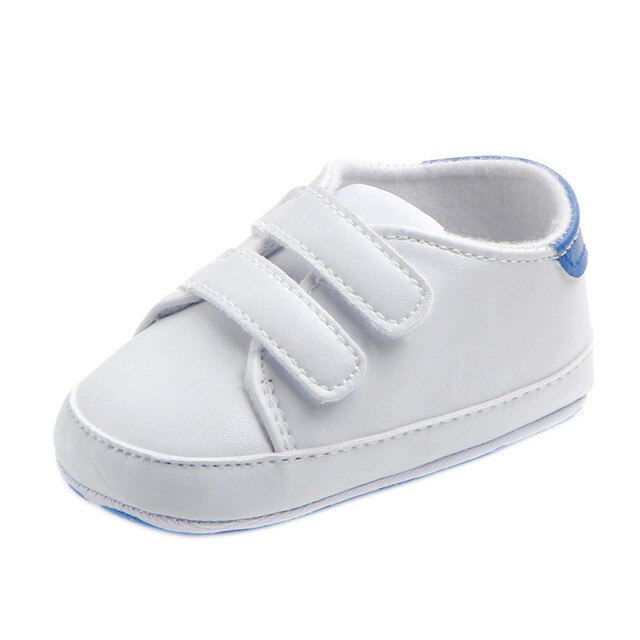 Buty dziecięce z miękką podeszwą, sztuczna skóra, dla maluchów - białe tenisówki noworodek Sandale Bebes Fille - Wianko - 23