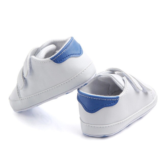 Buty dziecięce z miękką podeszwą, sztuczna skóra, dla maluchów - białe tenisówki noworodek Sandale Bebes Fille - Wianko - 22