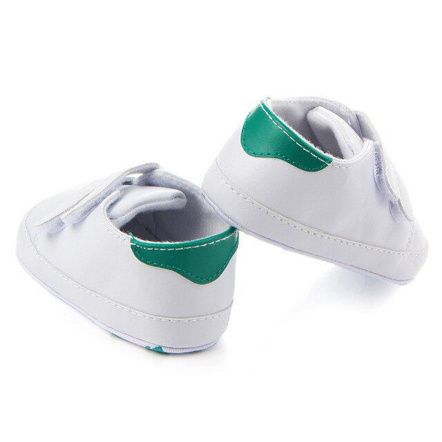 Buty dziecięce z miękką podeszwą, sztuczna skóra, dla maluchów - białe tenisówki noworodek Sandale Bebes Fille - Wianko - 15