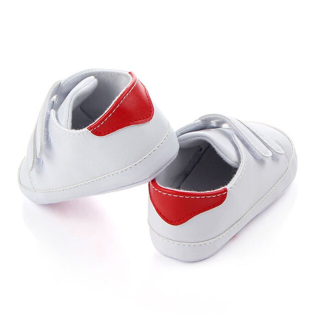 Buty dziecięce z miękką podeszwą, sztuczna skóra, dla maluchów - białe tenisówki noworodek Sandale Bebes Fille - Wianko - 18