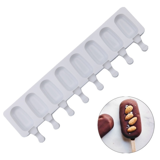 Silikonowa forma do lodów Popsicle – praktyczne diy formy na patyku, idealne do deserów - Wianko - 4