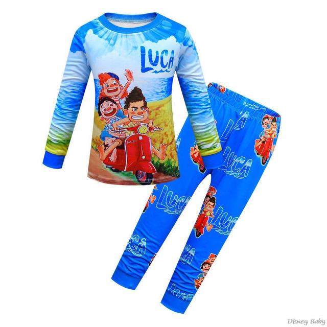 Luca bielizna nocna dla dzieci - zestaw piżam dla chłopców i dziewczynek (2-7 lat) z miękkiej bawełny - Wianko - 13