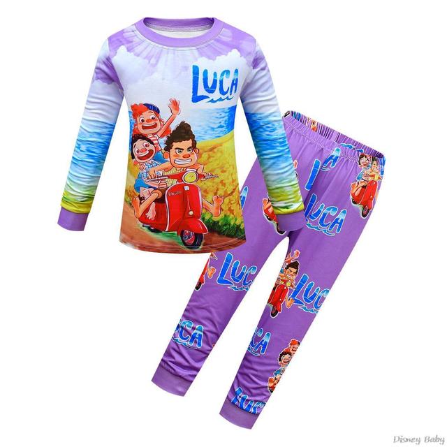 Luca bielizna nocna dla dzieci - zestaw piżam dla chłopców i dziewczynek (2-7 lat) z miękkiej bawełny - Wianko - 12