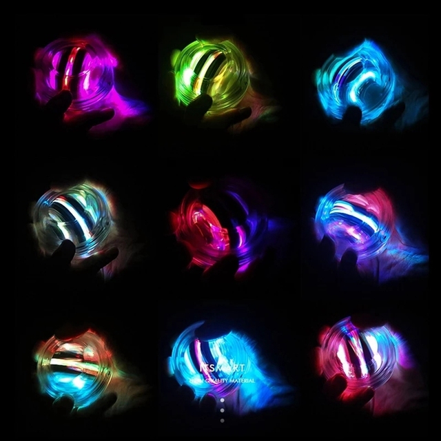 Ręczny żyroskop powerball z kolorowymi diodami LED – ćwiczenia nadgarstków - Wianko - 6