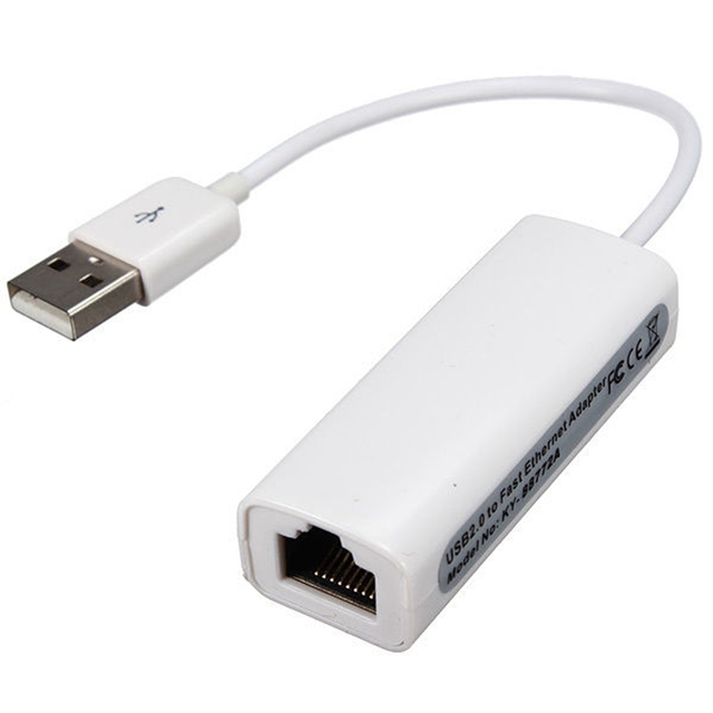 Adapter sieciowy USB 2.0 do Ethernet RJ45 dla MacBooka Air - Wianko - 2