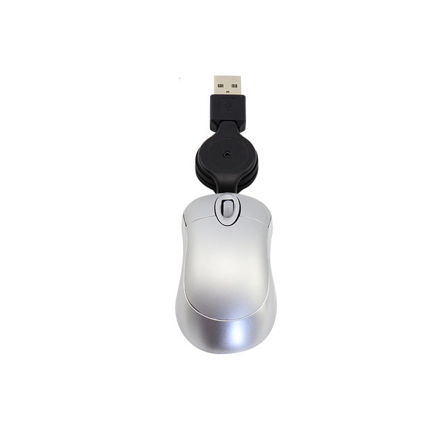 Mysz optyczna CHUYI Wired USB Mause Mini Kids 1600 DPI dla użytkowników z małymi dłońmi - kompatybilna z PC, laptopem i notebookiem - Wianko - 12