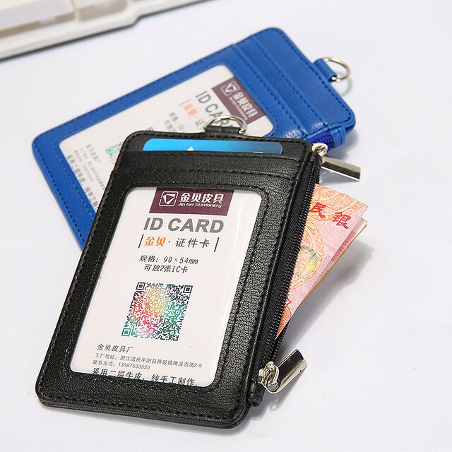 Etui na karty ID IC - 10 sztuk/partia, przezroczyste, plastikowe, do kart biznesowych i bankowych - Wianko - 9