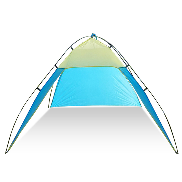 Namiot plażowy składany Ultralight Anti UV z funkcją parasolki do wędkowania, campingu, pieszych wycieczek i pikników - 2.1 x 2.3 x 1.6m - Wianko - 3