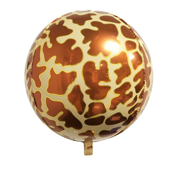 Zwierzęce dekoracje: pasiaste balony, girlanda i łańcuch, idealne na urodzinowe przyjęcie w dżungli - Wianko - 4