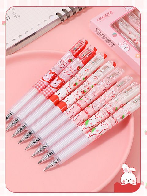Długopis żelowy koreańskiej marki TULX - artykuł szkolny, wracamy do szkoły! - Wianko - 9