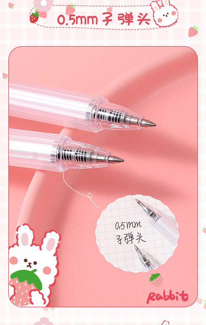 Długopis żelowy koreańskiej marki TULX - artykuł szkolny, wracamy do szkoły! - Wianko - 3
