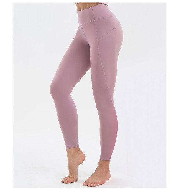 Spodnie do jogi damskie NWT 2021 – obcisłe, wysoka talia, kieszenie, super jakość i rozciągliwa tkanina - Wianko - 13