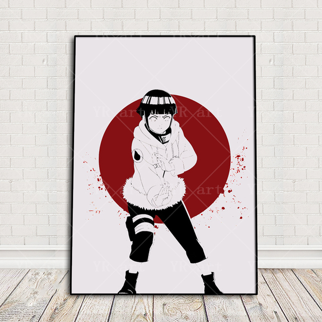Obraz na płótnie z wydrukiem Japońskiego Anime Naruto, Uchiha Sasuke i Kakashi - dekoracja do nowoczesnej sypialni - Wianko - 9