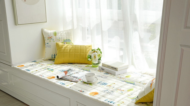 Poduszka dywanowa Tatami w stylu chińskim - niestandardowy rozmiar, do sypialni, dziecięcego pokoju, balkonu i okna - Wianko - 27