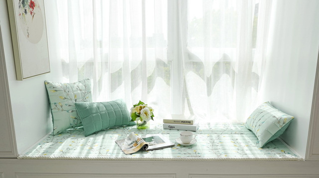 Poduszka dywanowa Tatami w stylu chińskim - niestandardowy rozmiar, do sypialni, dziecięcego pokoju, balkonu i okna - Wianko - 30