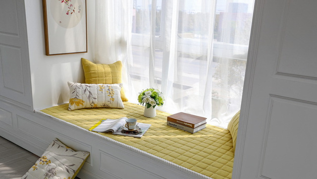 Poduszka dywanowa Tatami w stylu chińskim - niestandardowy rozmiar, do sypialni, dziecięcego pokoju, balkonu i okna - Wianko - 12