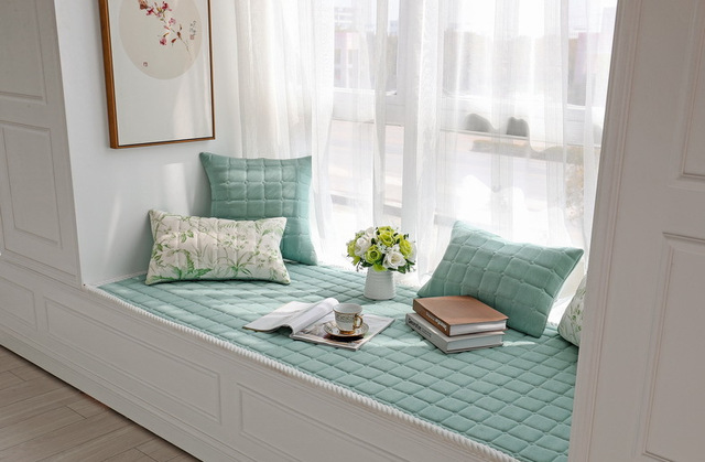 Poduszka dywanowa Tatami w stylu chińskim - niestandardowy rozmiar, do sypialni, dziecięcego pokoju, balkonu i okna - Wianko - 19