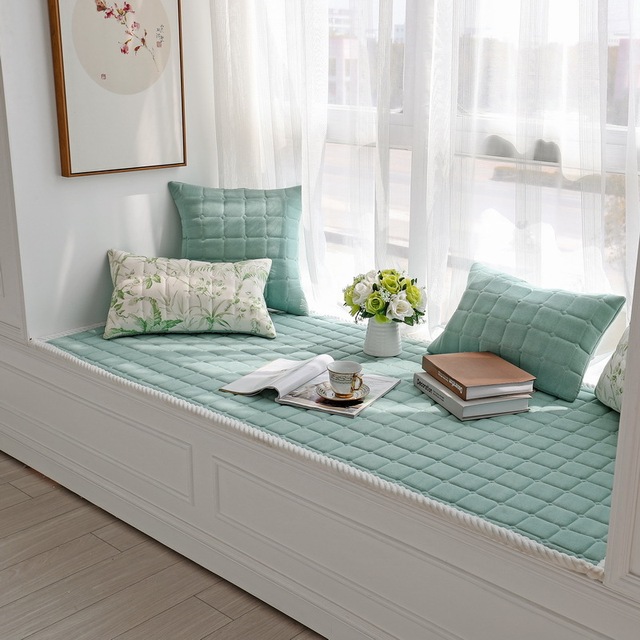 Poduszka dywanowa Tatami w stylu chińskim - niestandardowy rozmiar, do sypialni, dziecięcego pokoju, balkonu i okna - Wianko - 17