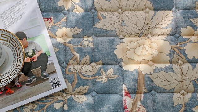 Poduszka dywanowa Tatami w stylu chińskim - niestandardowy rozmiar, do sypialni, dziecięcego pokoju, balkonu i okna - Wianko - 9