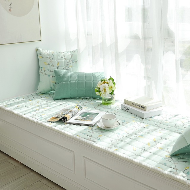 Poduszka dywanowa Tatami w stylu chińskim - niestandardowy rozmiar, do sypialni, dziecięcego pokoju, balkonu i okna - Wianko - 29