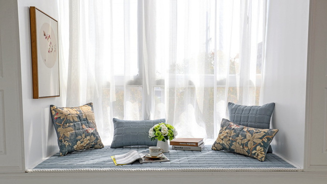Poduszka dywanowa Tatami w stylu chińskim - niestandardowy rozmiar, do sypialni, dziecięcego pokoju, balkonu i okna - Wianko - 15