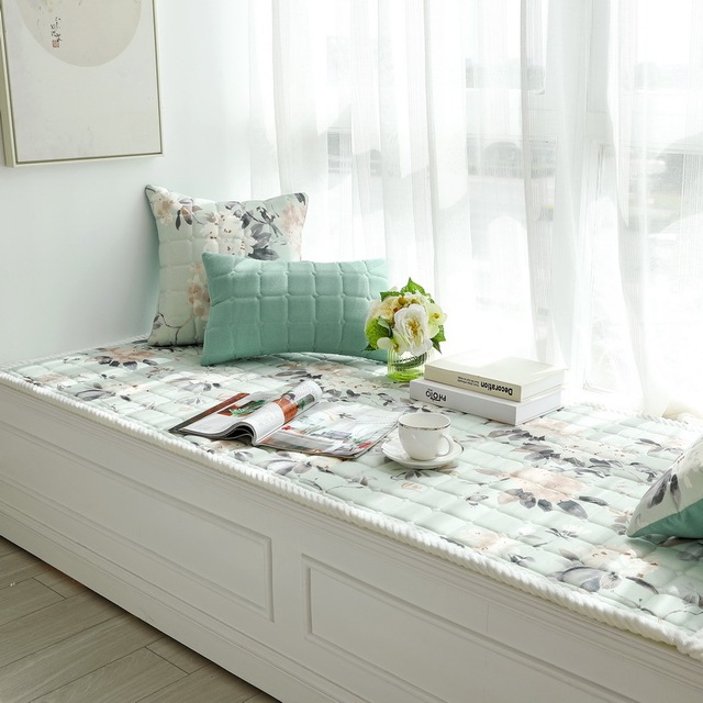 Poduszka dywanowa Tatami w stylu chińskim - niestandardowy rozmiar, do sypialni, dziecięcego pokoju, balkonu i okna - Wianko - 21