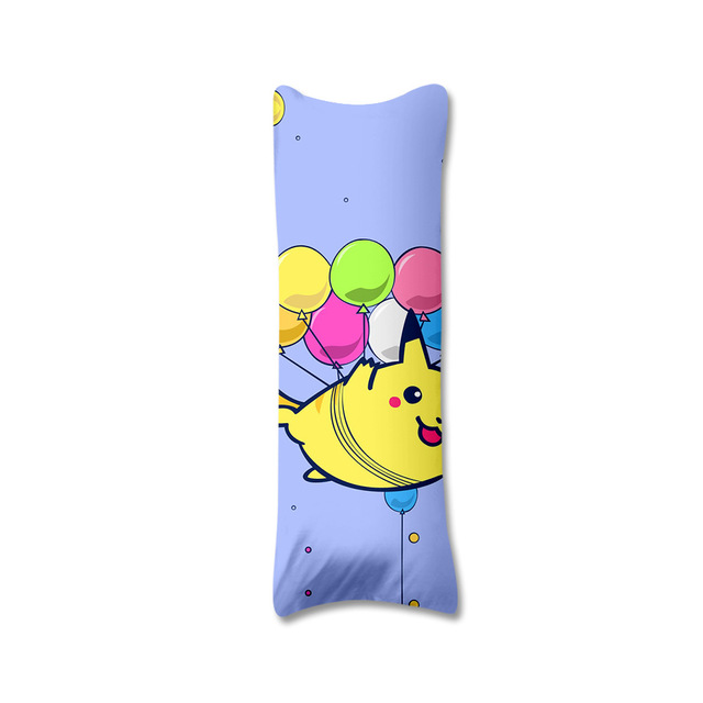 Pokój Pikachu: Poduszka Pokémon z obrazkiem Pikachu i Snorlax – zestaw do pościeli - Wianko - 18