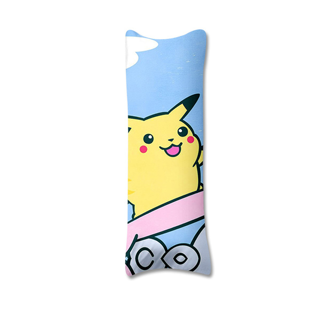 Pokój Pikachu: Poduszka Pokémon z obrazkiem Pikachu i Snorlax – zestaw do pościeli - Wianko - 20