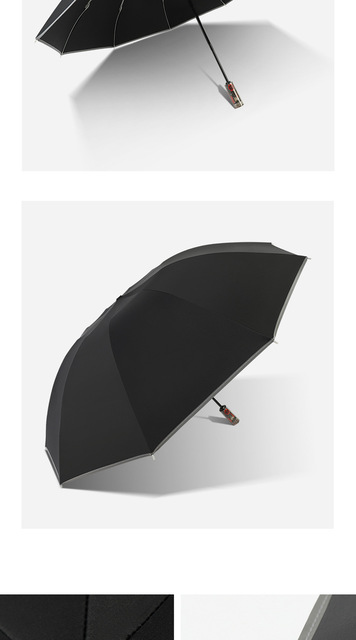 Automatyczny parasol odwrotny, odporny na wiatr i deszcz, chowany, duży - Wianko - 16